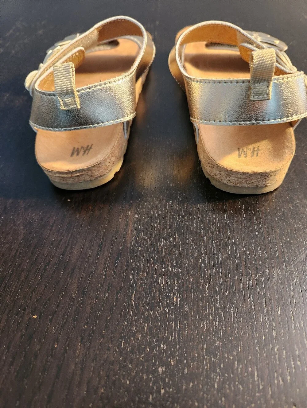 H&M shiny gold